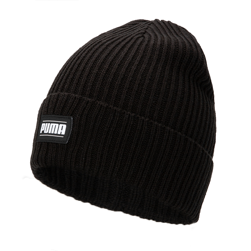 彪马Ribbed Classic Cuff Beanie中绒线帽024038-01